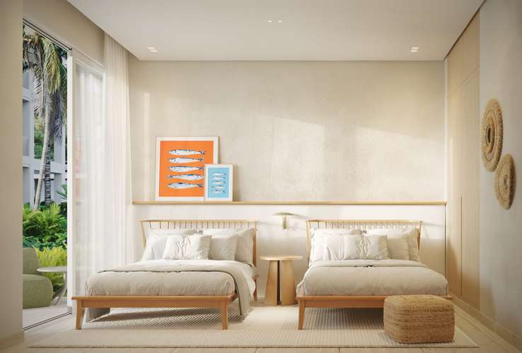 Portalmar, Apartamentos de 190 m2 frente al mar Caribe