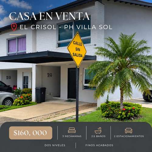 VENDO CASA EN PH VILLA SOL EL CRISOL