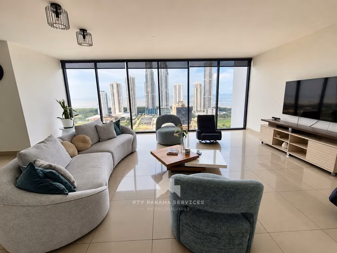 APARTAMENTO AMUEBLADO EN ALQUILER | 220 m2 | COSTA DEL ESTE - Imagen 2