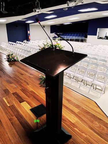 Alquiler de Sistema de Audio & Podium Profesional Para Conferencias , Eventos Privados Exclusivos & Corporativos  - Imagen 5