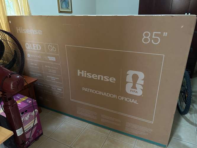 Nuevo  Hisense 85” - Imagen 2
