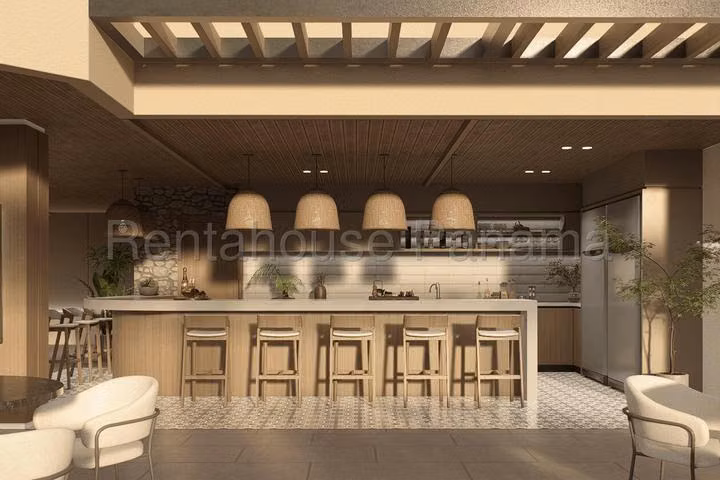 Apartamento tipo estudio amoblado de 1 dormitorio en Obarrio - Imagen 5