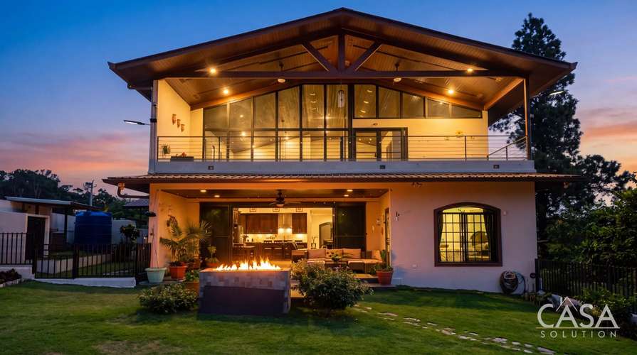Contrato Pendiente! Casa Amueblada con Vistas al Volcán Barú en Venta en Boquete  - cs id: 350154 - Imagen 3
