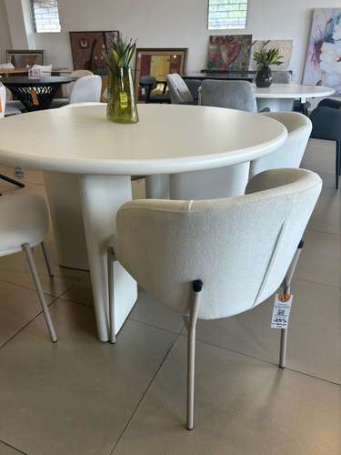 Mesa de comedor blanca 