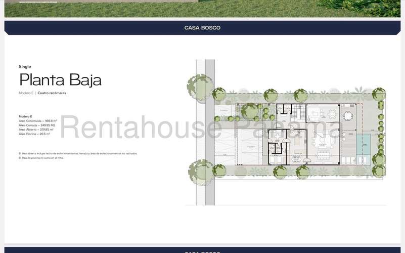 Venta en Preventa Casa 4 Recamaras Bosco di Santa Maria 477 m2 Santa Maria - ALYC 26-2929