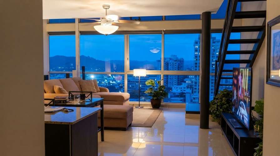 Apartamento en El Cangrejo I amoblado I 1 Rec I con vista espectacular - Imagen 2