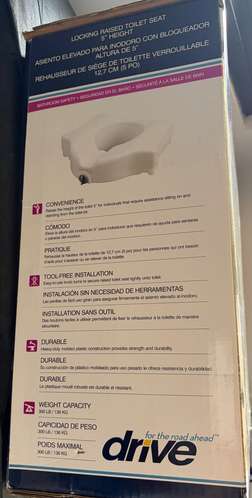 Asiento Elevador para Inodoro Drive - Imagen 3