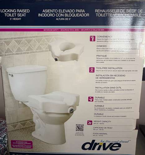 Asiento Elevador para Inodoro Drive - Imagen 2