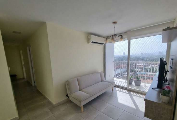 Apartamento en Parque Lefevre I amoblado I 2 Rec I con balcón y vista a la ciudad - Imagen 3