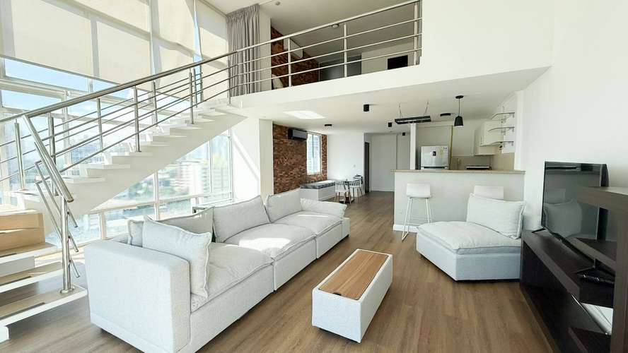 Apartamento Amueblado en Alquiler en Mediterraneo Loft, El Cangrejo - Imagen 1