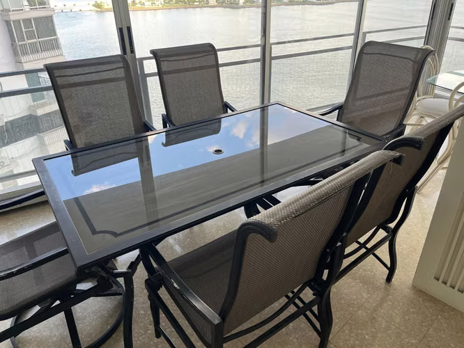Mesa de Terraza con 6 sillas - Imagen 2