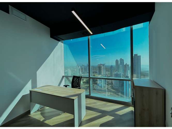 SE ALQUILA OFICINA FINANCIAL PARK EN COSTA DEL ESTE 154M AMOBLADA - Imagen 5