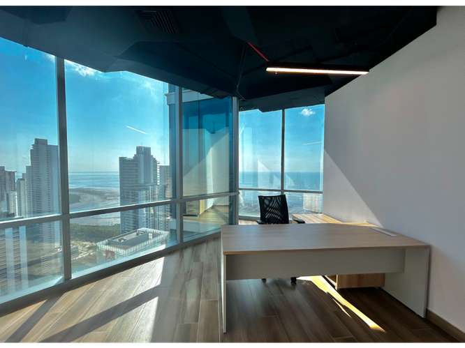 SE ALQUILA OFICINA FINANCIAL PARK EN COSTA DEL ESTE 154M AMOBLADA - Imagen 9