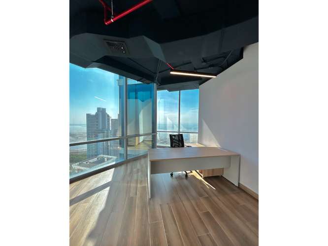 SE ALQUILA OFICINA FINANCIAL PARK EN COSTA DEL ESTE 154M AMOBLADA - Imagen 4