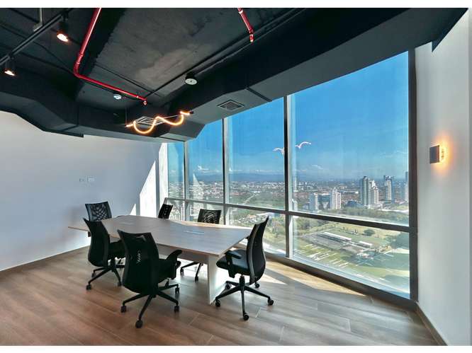 SE ALQUILA OFICINA FINANCIAL PARK EN COSTA DEL ESTE 154M AMOBLADA - Imagen 20