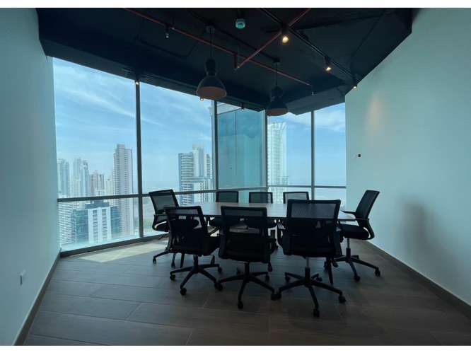 SE ALQUILA OFICINA FINANCIAL PARK EN COSTA DEL ESTE 154M AMOBLADA - Imagen 13