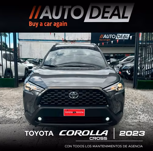 TOYOTA COROLLA CROSS AÑO 2023 AUTOMÁTICO
