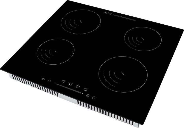 Estufa de Inducción 4 Fogones 220V Empotrable + Sobremesa 7000W 9 Niveles – Timer y Bloqueo