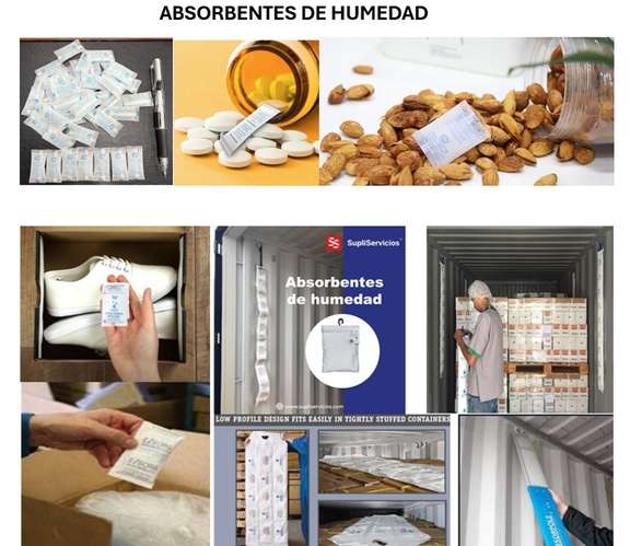ABSORBENTE DE HUMEDAD SILICA DE 1 GRAMOS GRADO ALIMENTICIO - Imagen 2