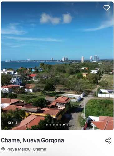 Terreno titulado de 19,642 m² con vista al mar y montañas en Playa Malibú, cerca de Coronado - Imagen 2