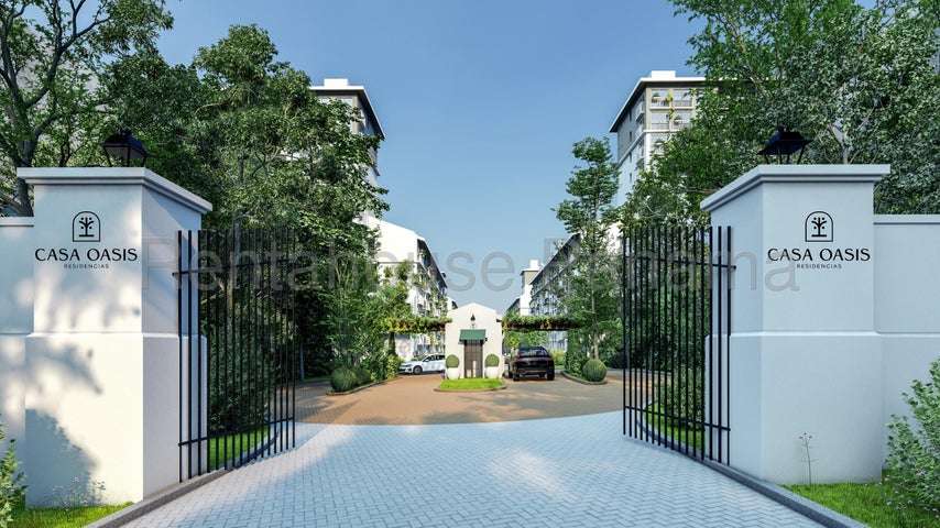Apartamento en venta de 2 recámaras 1 baño, con área social completa en Casa Oasis