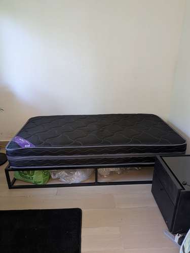 Colchón twin 3/4 NUEVO + Base Cama Box spring NEGOCIABLE  - Imagen 2