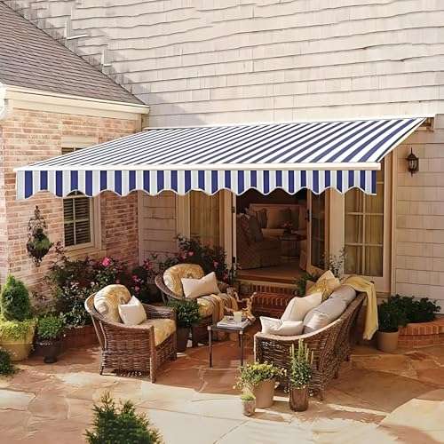 Toldo retractil nuevo 10 pies x 8 pies 