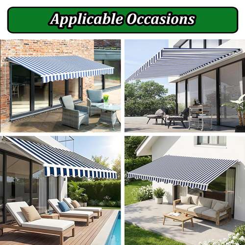 Toldo retractil nuevo 10 pies x 8 pies 
