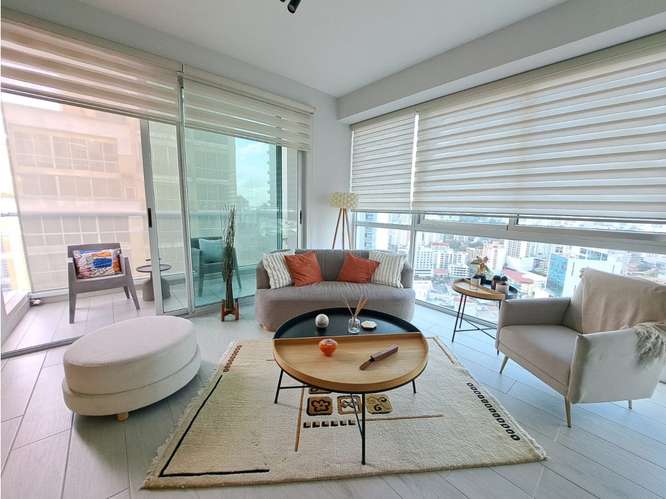 ALQUILER APARTAMENTO AMOBLADO 2 REC MAS DEN PH URBANA OBARRIO CP - Imagen 2