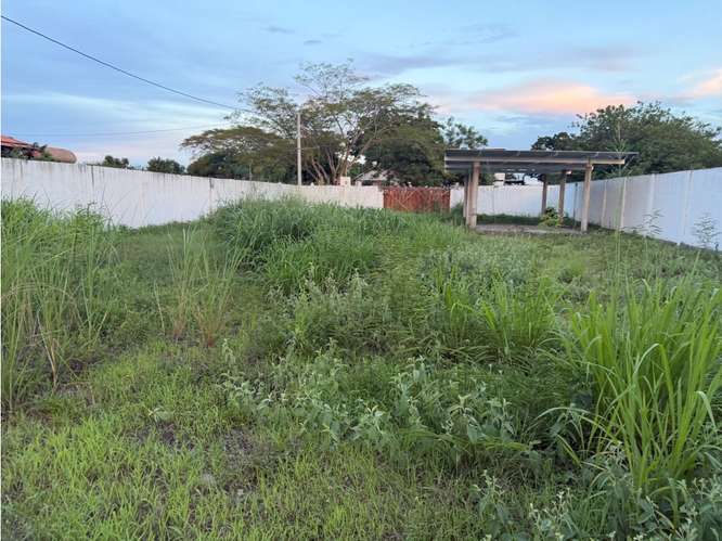 SE VENDE TERRENO EN GORGONA PLAYA MALIBÚ  CON MURO PERIMETRAL