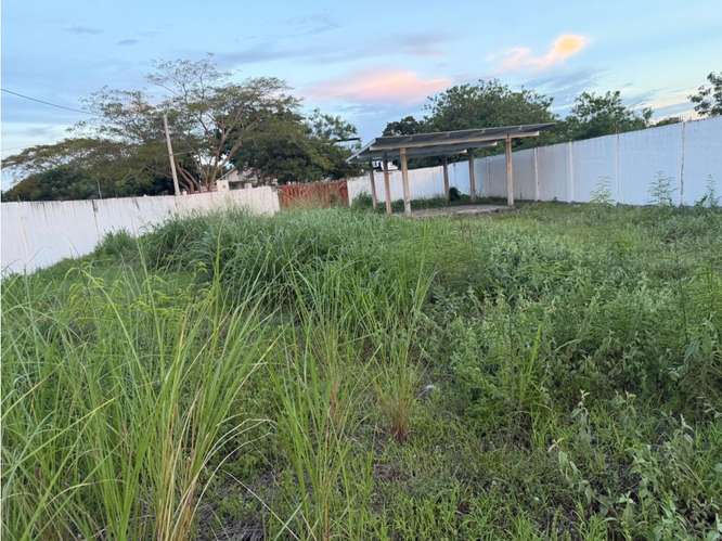 SE VENDE TERRENO EN GORGONA PLAYA MALIBÚ  CON MURO PERIMETRAL