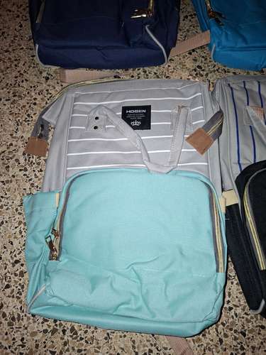 Mochila Pañalera HOSEN Multifuncional Nueva – Varios Colores