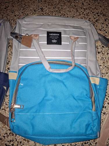 Mochila Pañalera HOSEN Multifuncional Nueva – Varios Colores