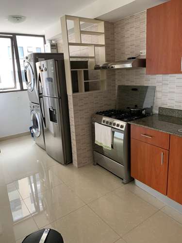 Apartamento 2 recámaras San Francisco Bay solo Linea Blanca con vista al mar   US$1,350 - Imagen 9