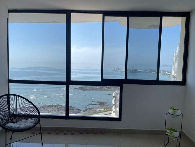 Apartamento 2 recámaras San Francisco Bay solo Linea Blanca con vista al mar   US$1,350 - Imagen 7