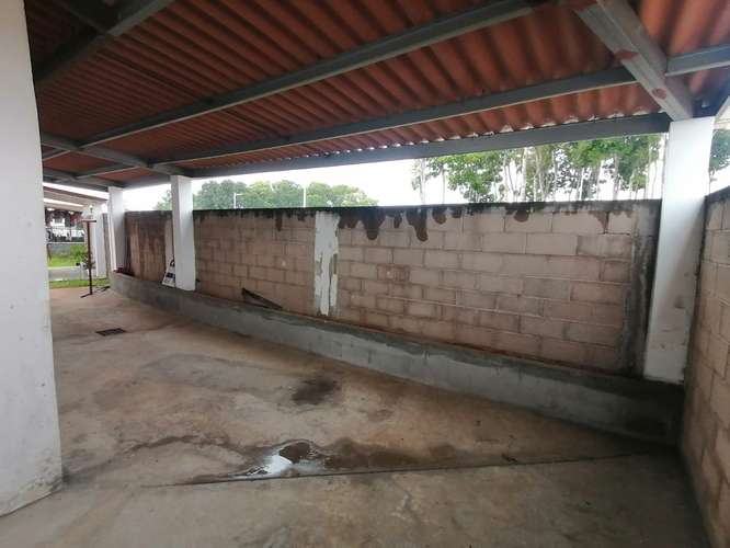 La Chorrera | Arboledas | Casa en alquiler | cierre patio | área social