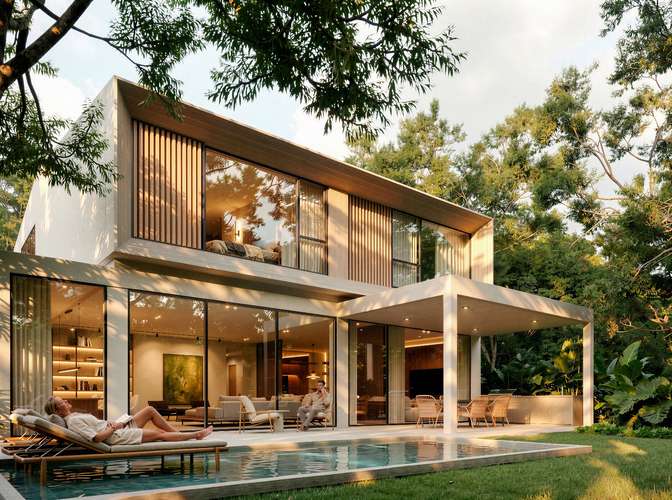 Casa Bosco: 4 dormitorios con vistas al golf en Santa María