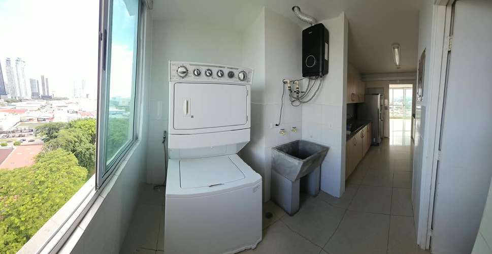 Alquilo apartamento en Chanis, Parque Lefevre, 3 recamaras, linea blanca, 120m2, cerca de Costa del Este. - Imagen 12