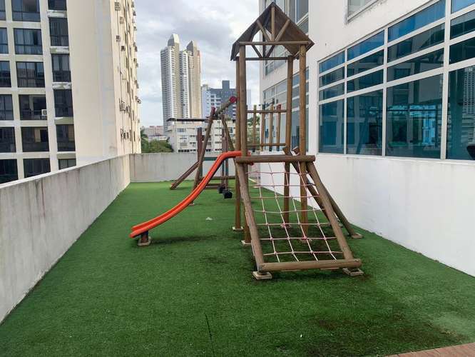 Alquilo apartamento en El Cangrejo, 2 recamaras, línea blanca o solo aires acondicionados, 100m2, Balcon. - Imagen 16