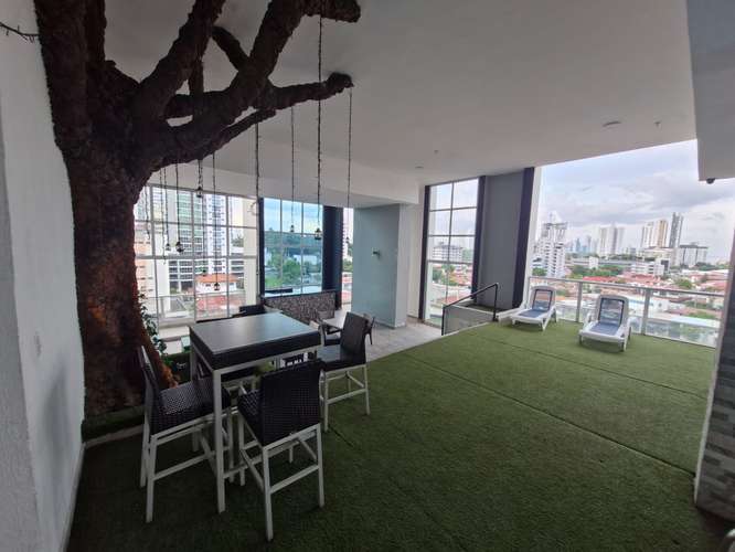 Alquilo apartamento en San Francisco, 2 recamaras, semi-amoblado, 95m2, cerca de Parque Omar.