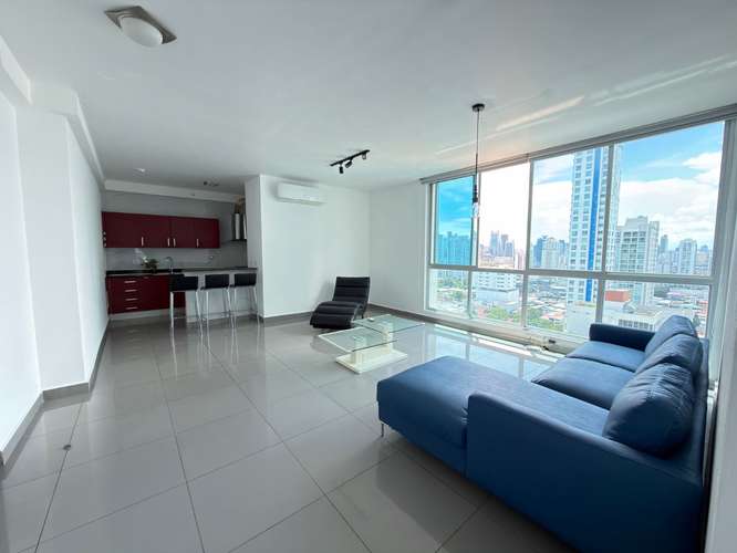 Alquilo apartamento en San Francisco, 2 recamaras, semi-amoblado, 95m2, cerca de Parque Omar.