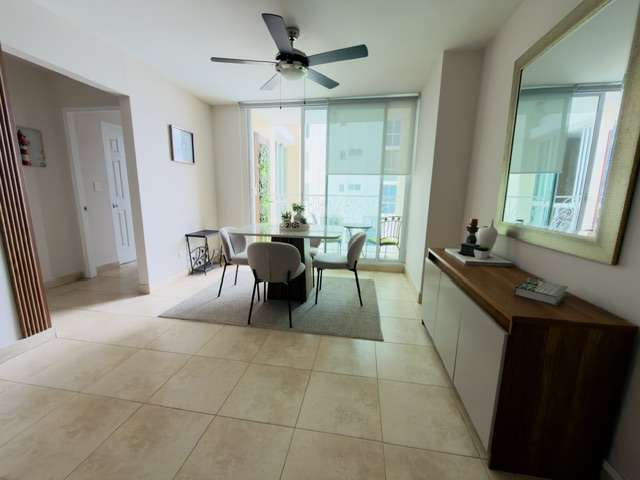 Alquilo apartamento en San Francisco, 2 recamaras, amoblado, cuarto y baño de empleada, remodelado, balcón, 110m2. - Imagen 3