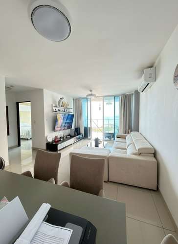 Alquilo Apartamento Amoblado en San Francisco, 120 m², Vista al Mar 2 recamaras, con Cuarto y baño de empleada. - Imagen 2