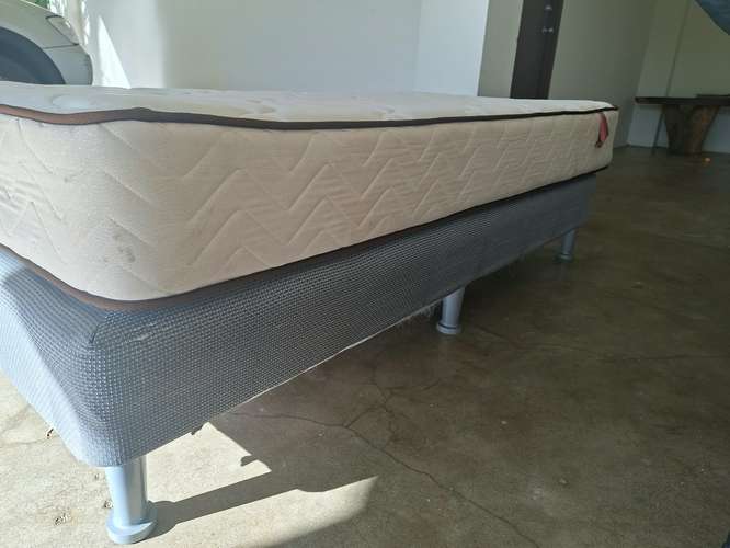 Se remata cama twin colchon y box muy poco uso - Imagen 2
