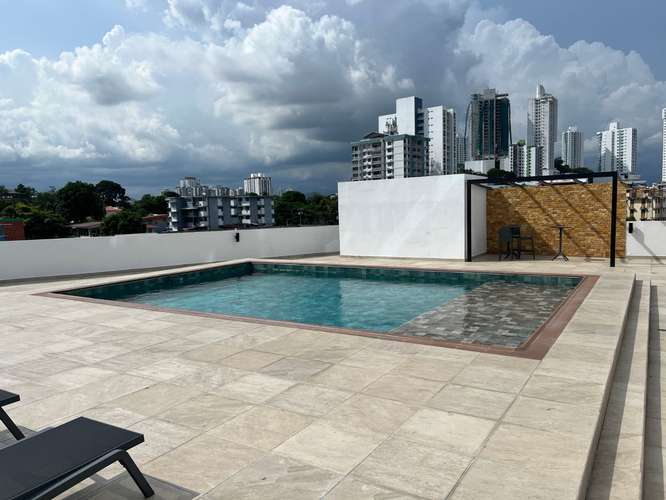 Alquilo apartamento en Vía España, 2 recamaras, vacío, solo A/C, área social completa, 90m2. - Imagen 12