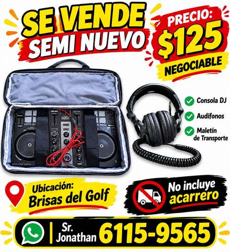 SE VENDE CONSOLA NUEVA PARA DJ
