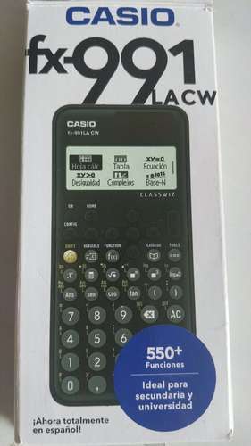 Calculadora científica, con más de 550 funciones, ideal para secundaria y universidad