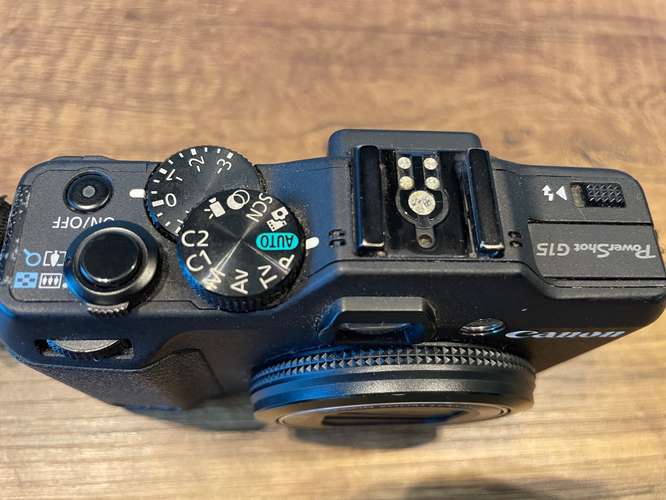 VENDO CÁMARA CANON POWERSHOT G15 – $375