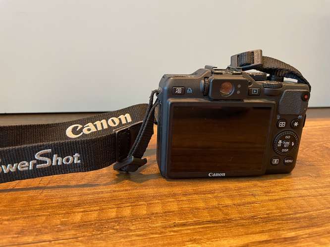 VENDO CÁMARA CANON POWERSHOT G15 – $375