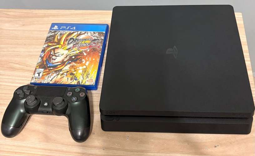Playstation4, slim, 1 terabyte, un control, un juego - Imagen 2
